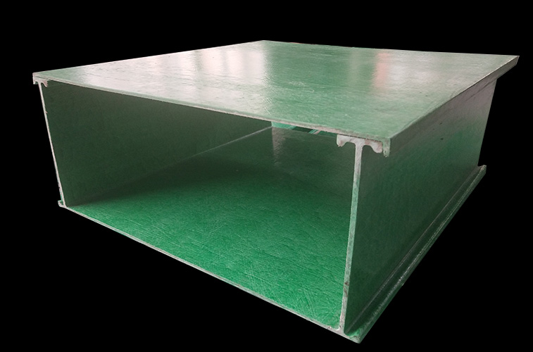 拉挤槽式玻璃钢桥架（工字边）